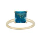 London Blue Topaz 10k Gold Ring, Women's, Size: 10