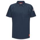 Men's Bulwark Iq Series&trade; Comfort Knit Polo, Size: Xl, Blue