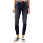Juniors' Wallflower Ripped Ultra Skinny Jeans, Teens, Size: 1, Purple Oth