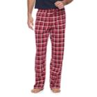 Men's Croft & Barrow&reg; True Comfort Knit Lounge Pants, Size: Xl, Dark Red