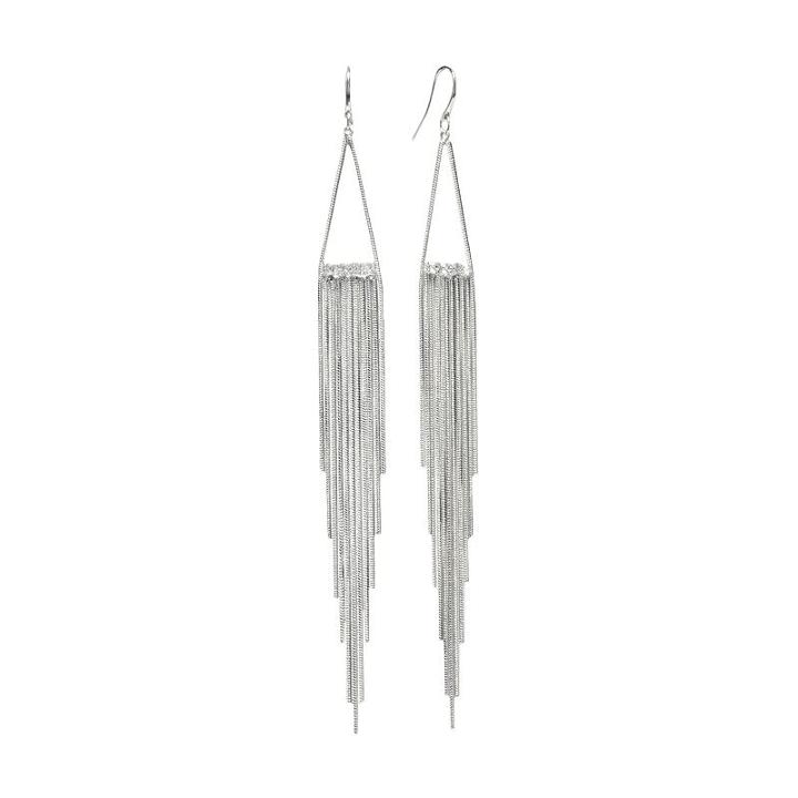 Jennifer Lopez Simulated Crystal Fringe Drop Earrings, Girl's, Multicolor