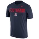 Men's Nike Arizona Wildcats Dri-fit Football Tee, Size: Xl, Multicolor