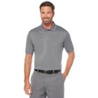 Men's Grand Slam Regular-fit Stretch Performance Golf Polo, Size: Xl, Med Grey
