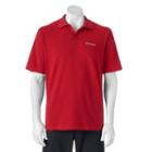 Men's Columbia Omni-wick Cottonwood Canyon Polo, Size: Small, Red