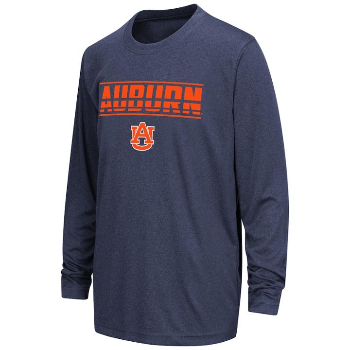 Boys 8-20 Auburn Tigers Drone Tee, Size: Xl(20), Dark Blue