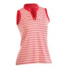 Nancy Lopez, Plus Size Dizzy Sleeveless Golf Polo, Women's, Size: 1xl, Multicolor