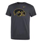 Boys 8-20 Nike Iowa Hawkeyes Travel Dri-fit Tee, Size: M 10-12, Dark Grey