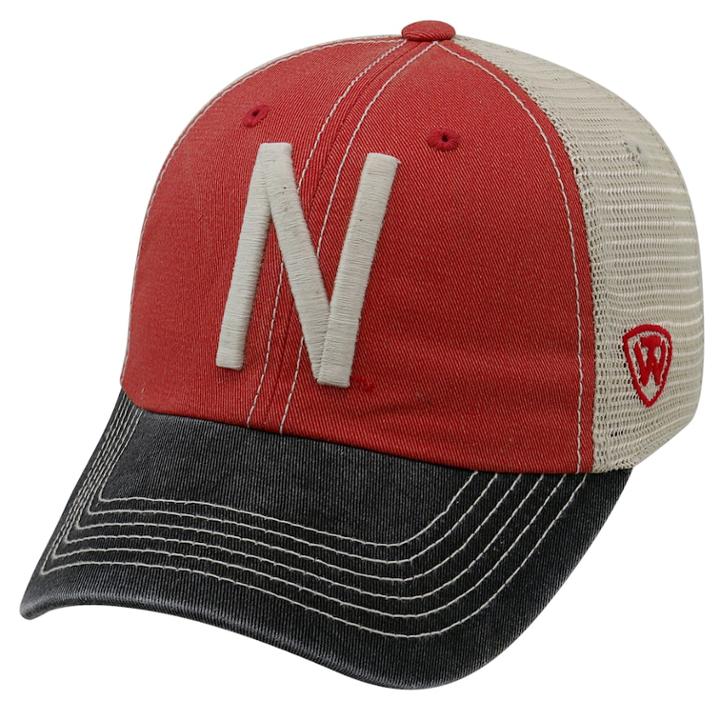 Adult Top Of The World Nebraska Cornhuskers Offroad Cap, Men's, Med Red