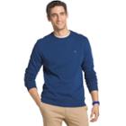 Men's Izod Advantage Sportflex Regular-fit Solid Performance Fleece Sweatshirt, Size: Medium, Med Blue