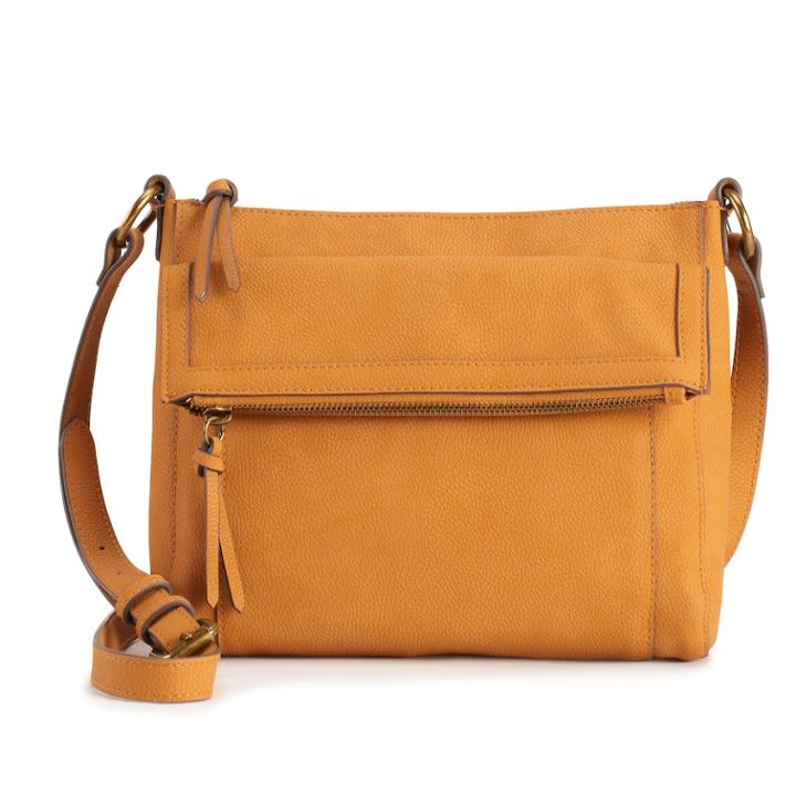 Sonoma Goods For Life&trade; Victoria Crossbody Bag, Women's, Drk Yellow
