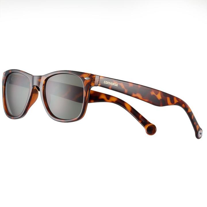 Converse H060 51mm Chuck Taylor Square Sunglasses, Adult Unisex, Brown