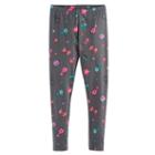 Girls 7-16 & Plus Size Full Length Leggings, Size: 12 1/2, Dark Grey