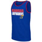 Men's Campus Heritage Kansas Jayhawks Freestyle Tank, Size: Large, Med Blue