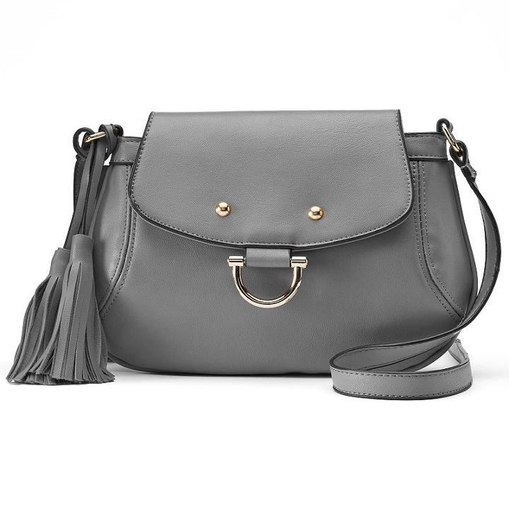 Mellow World Eve Tassel Mini Crossbody Bag, Women's, Grey