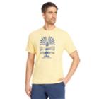 Men's Izod Nautical Graphic Tee, Size: Large, Med Yellow
