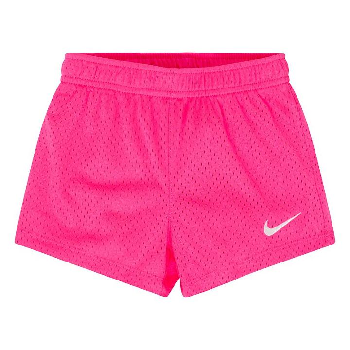 Girls 4-6x Nike Classic Mesh Shorts, Girl's, Size: 4, Med Pink