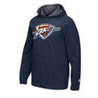 Men's Adidas Oklahoma City Thunder Fleece Tip Off Playbook Hoodie, Size: Xxl, Blue (navy)