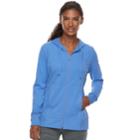 Women's Tek Gear&reg; Dry Tek Long Sleeve Hoodie, Size: Xl, Med Blue