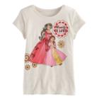 Disney's Elena Of Avalor Girls 4-7 Family Is Love Graphic Tee By Jumping Beans&reg;, Size: 6, Lt Beige