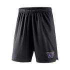 Men's Nike Washington Huskies Football Dri-fit Shorts, Size: Xxl, Black