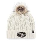 Women's '47 Brand San Francisco 49ers Meeko Cuffed Knit Hat, White