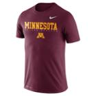 Men's Nike Minnesota Golden Gophers Facility Tee, Size: Large, Red