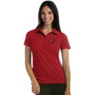 Women's Antigua Portland Trail Blazers Pique Xtra-lite Polo, Size: Medium, Dark Red