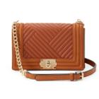 Deluxity Victoria Quilted Crossbody, Women's, Brown