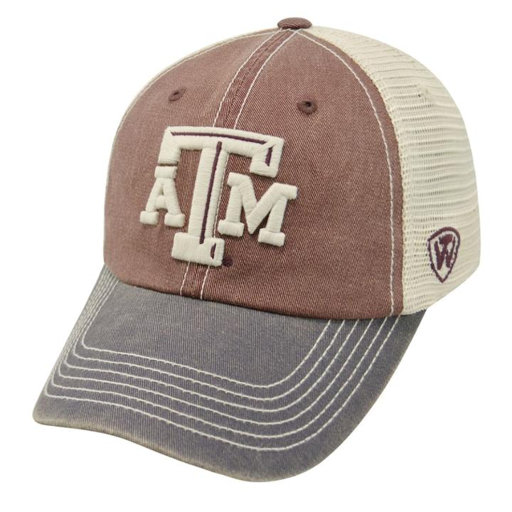 Adult Top Of The World Texas A & M Aggies Offroad Cap, Men's, Dark Red