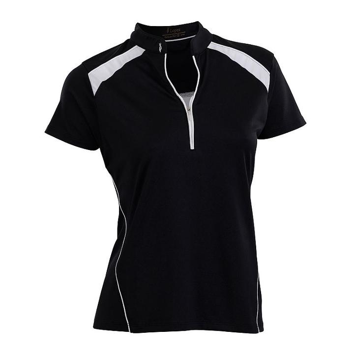 Plus Size Nancy Lopez Sporty Short Sleeve Golf Polo, Women's, Size: 1xl, Black