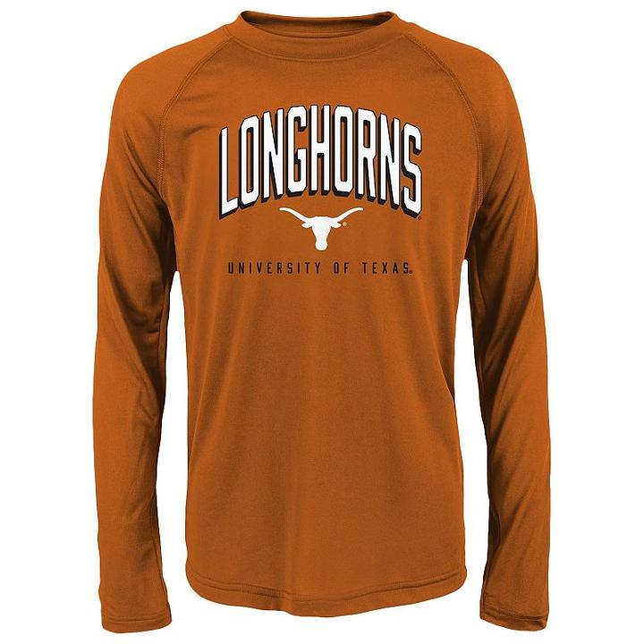 Boys 4-7 Texas Longhorns Performance Tee, Boy's, Size: M(5/6), Orange