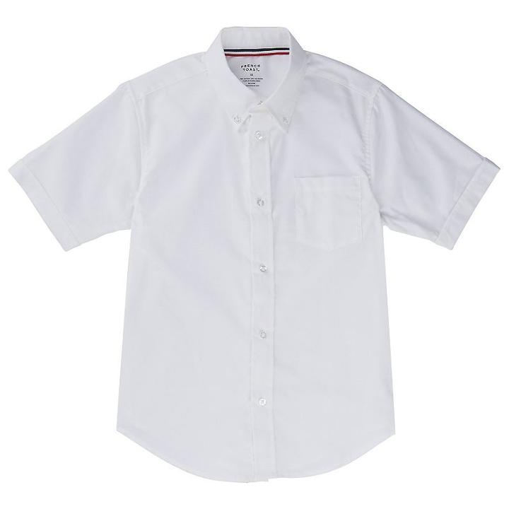 Boys 10-20 Husky French Toast School Uniform Oxford Button-down Dress Shirt, Boy's, Size: 16 Husky, White