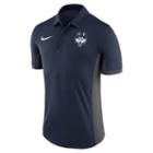 Men's Nike Uconn Huskies Dri-fit Polo, Size: Large, Blue (navy)