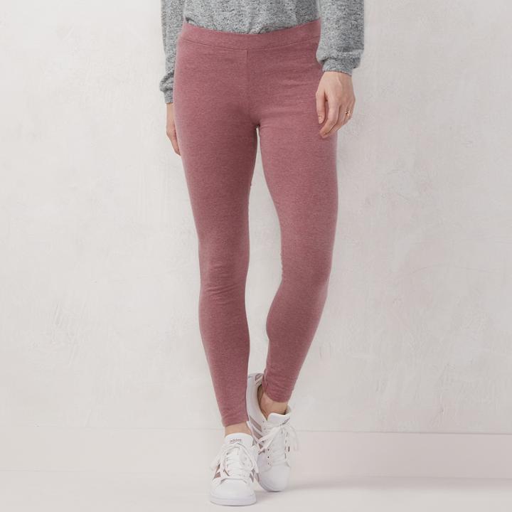 Women's Lc Lauren Conrad Legging, Size: Xxl, Brown