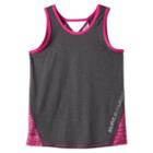Girls 7-16 & Plus Size So&reg; Keyhole Performance Tank Top, Girl's, Size: 14, Pink