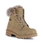 Lugz Empire Hi Faux-fur Women's Water-resistant Boots, Size: 5.5 Med, Beige