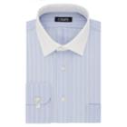Men's Chaps Regular-fit Wrinkle-free Stretch Collar Dress Shirt, Size: 17.5-32/33, Light Blue