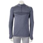 Men's Fila Sport&reg; Quarter-zip Running Pullover, Size: Xl, Dark Blue