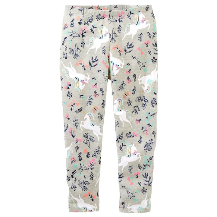 Toddler Girl Oshkosh B'gosh&reg; Print Full-length Leggings, Size: 4t, Unicorn Print