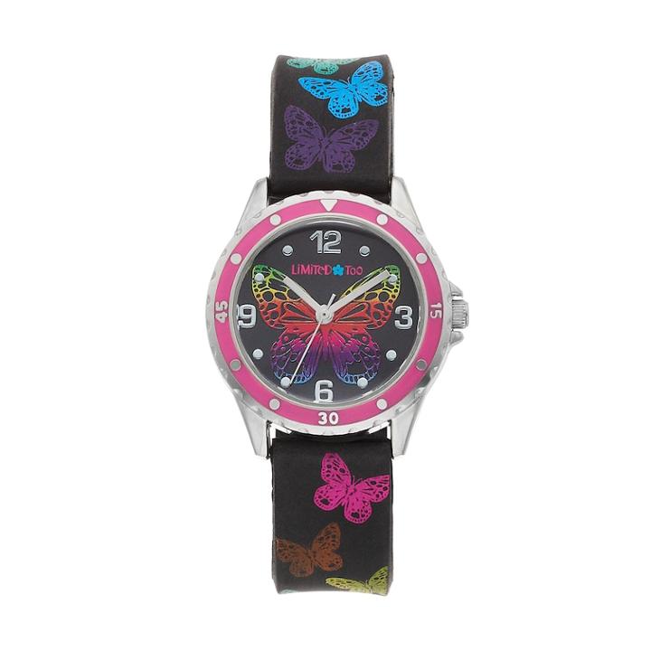 Limited Too Kids' Rainbow Butterfly Watch, Kids Unisex, Size: Medium, Multicolor