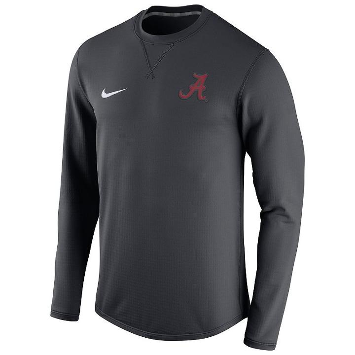 Men's Nike Alabama Crimson Tide Modern Waffle Fleece Sweatshirt, Size: Small, Ovrfl Oth