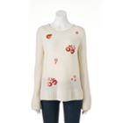 Disney's Snow White A Collection By Lc Lauren Conrad Apple Boatneck Sweater, Women's, Size: Medium, White Oth
