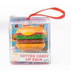 Fast Food Burger Cotton Candy Lip Balm - Girls
