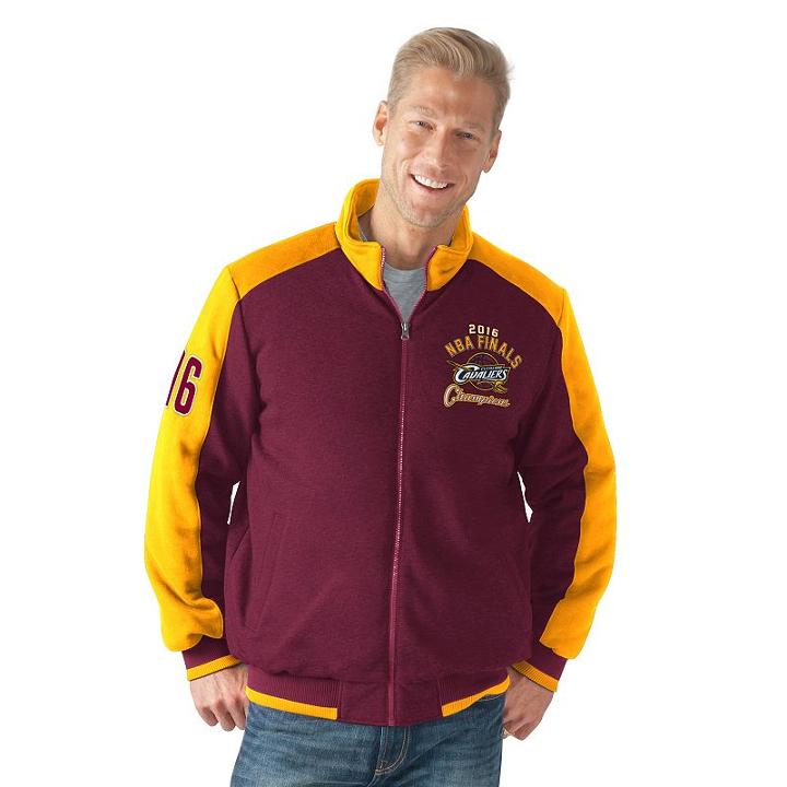 Men's Cleveland Cavaliers 2016 Nba Champions Fleece Jacket, Size: Medium, Red Other