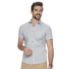 Big & Tall Men's Marc Anthony Slim-fit Stretch Button-down Shirt, Size: M Tall, Blue