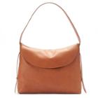 Sonoma Goods For Life&trade; Mia Leather Foldover Flap Shoulder Bag, Women's, Brown