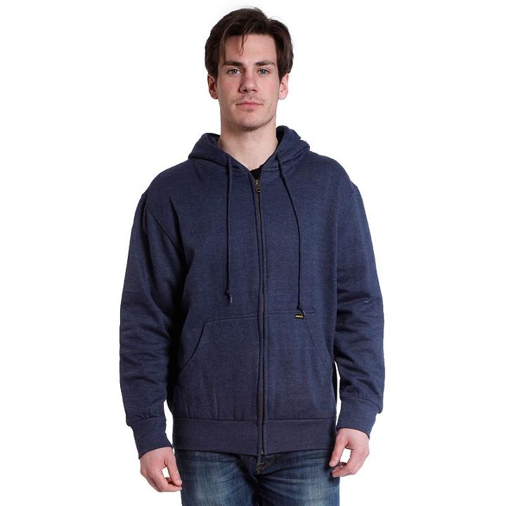 Men's Stanley Classic-fit Thermal-lined Hoodie, Size: Xl, Blue