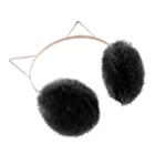 Women's Lc Lauren Conrad Faux-fur Kitty Earmuffs, Black