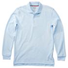 Boys 4-20 French Toast School Uniform Long-sleeve Pique Polo, Boy's, Size: 6-7, Blue