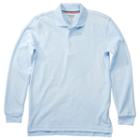 Boys 4-20 French Toast School Uniform Long-sleeve Pique Polo, Boy's, Size: 6-7, Blue